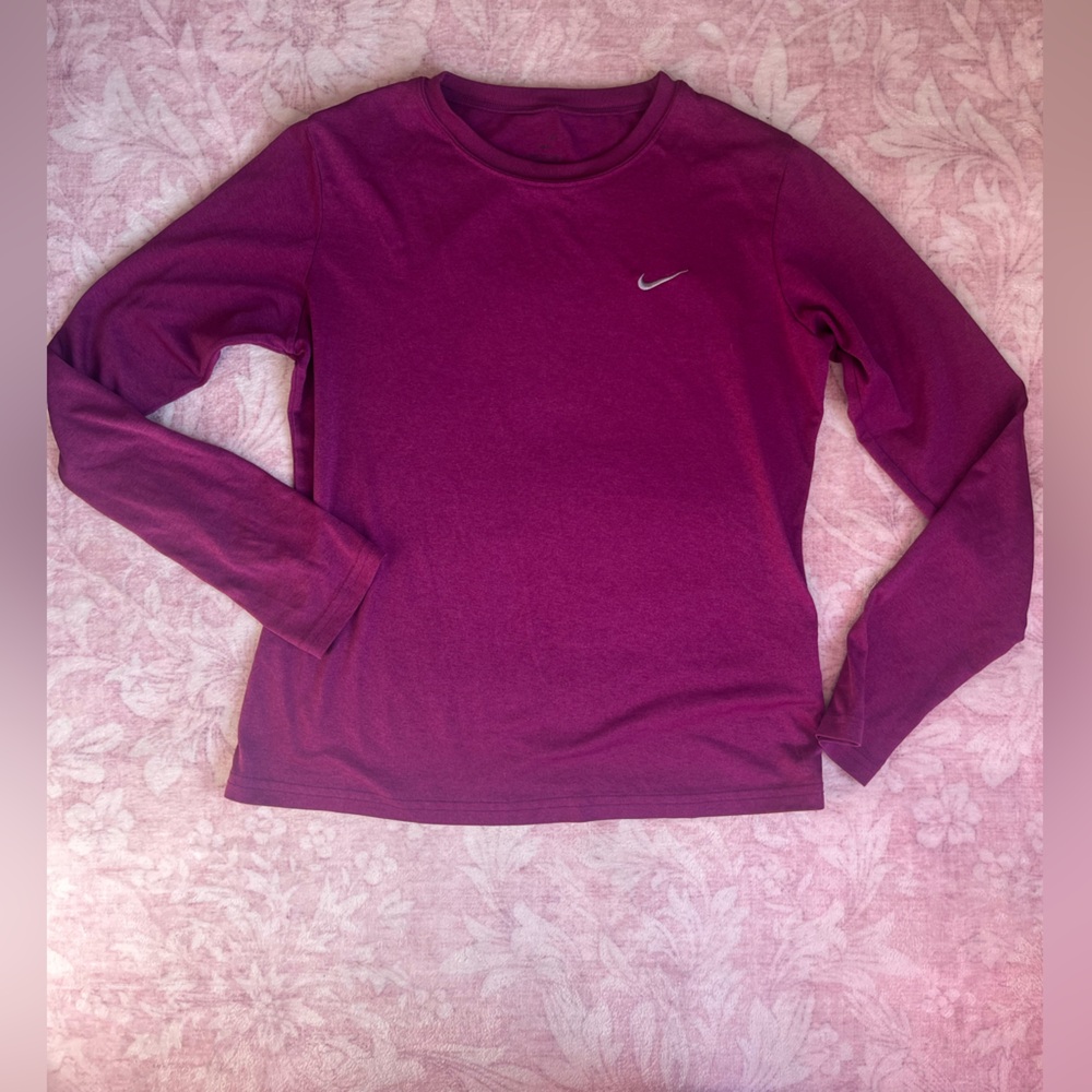 Women's Purple Long Sleeve Top